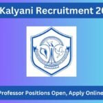 IIIT Kalyani Recruitment 2025