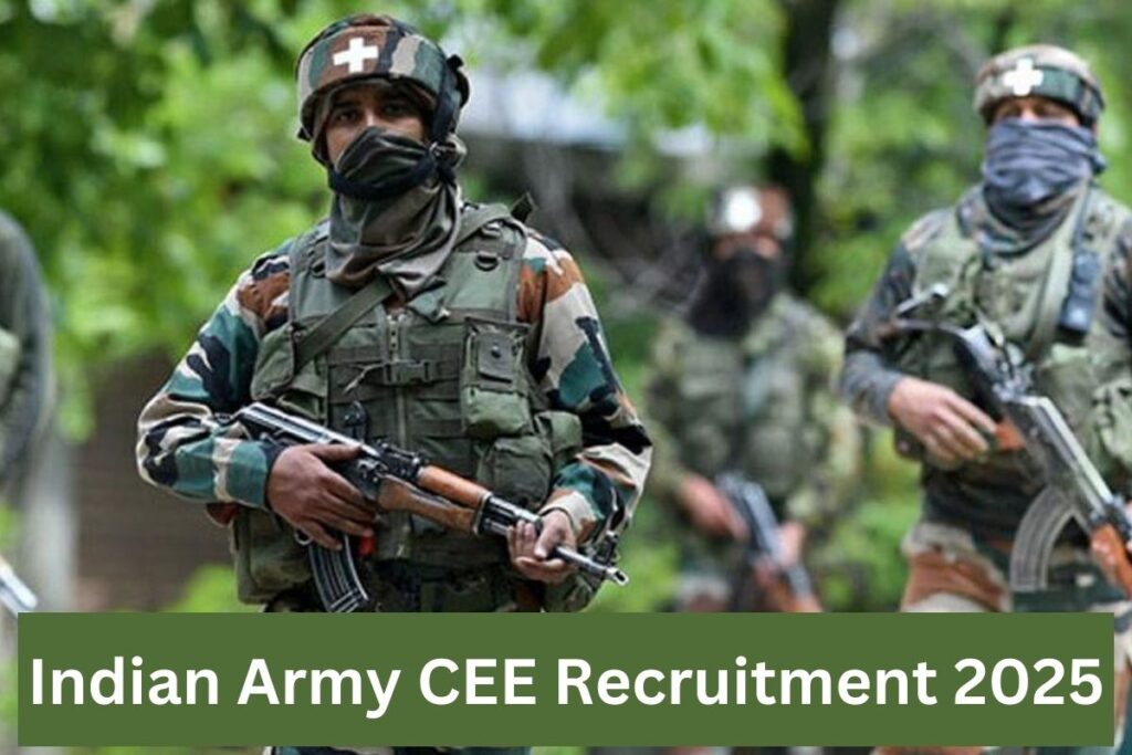 Indian Army CEE Recruitment 2025