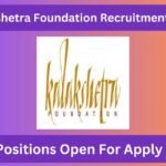 Kalakshetra Foundation Recruitment 2025