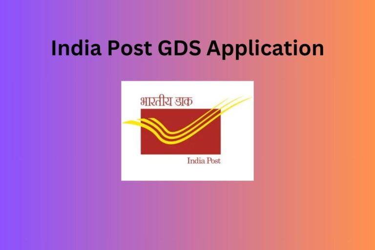 India Post GDS Application