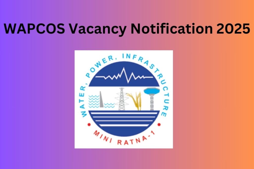 WAPCOS Vacancy Notification 2025
