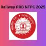 Railway RRB NTPC 2025