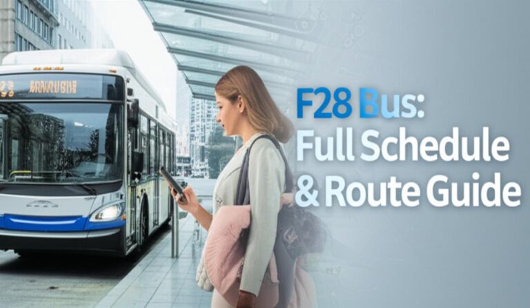 F28 Bus Timetable 2025: Full Schedule, Route & Real-Time Updates