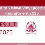 Amrita Vishwa Vidyapeetham Recruitment 2025