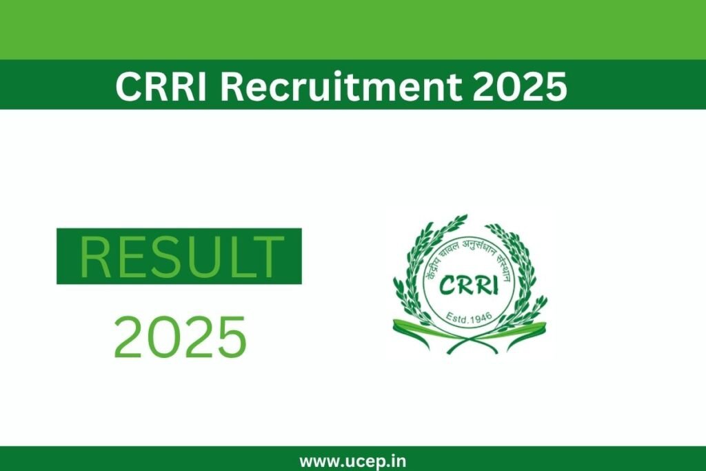 CRRI Recruitment 2025