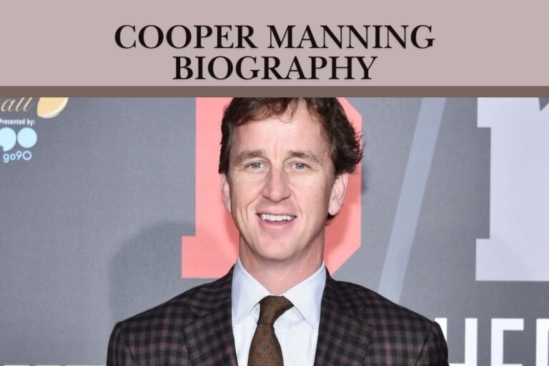 Cooper Manning Biography