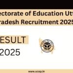Directorate of Education Uttar Pradesh Recruitment 2025