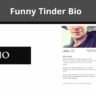 Funny Tinder Bio