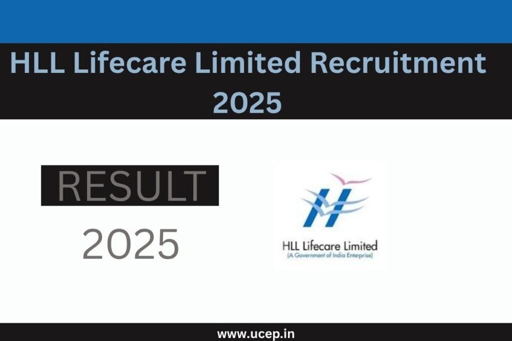 HLL Lifecare Limited Recruitment 2025