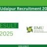 IIM Udaipur Recruitment 2025