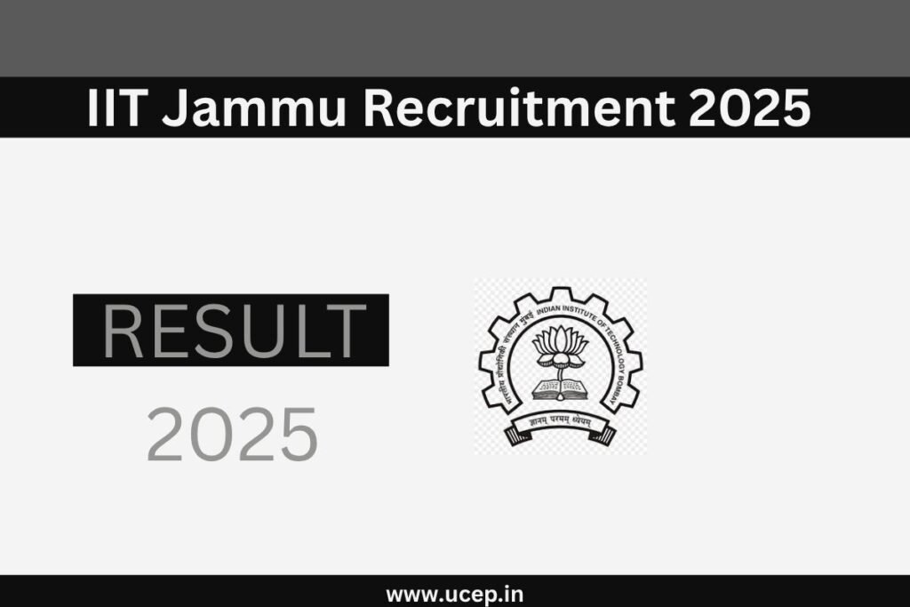 IIT Jammu Recruitment 2025