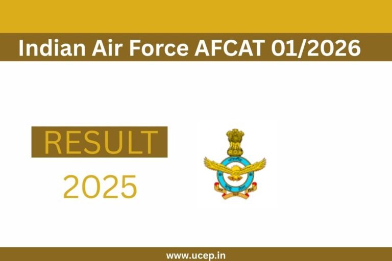 Indian Air Force AFCAT 01/2026