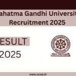 Mahatma Gandhi University Recruitment 2025