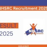 NHSRC Recruitment 2025